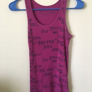 Fox tank top